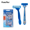 PearlMax Wholesale Face Razor Disposable Triple Blade Men's Shaving Razor for Men