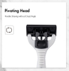 Wholesale Hot Sale Design 6 Six Blade Shaving Razor Blade System Razor with Changeable And Open Design Cartridge for Man