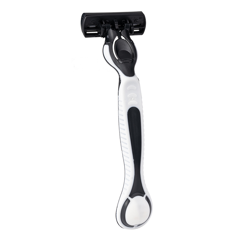 PearlMax High Quality Disposable Shaving Razors for Men Manual Non-Slip Handle with Lubrication Strip and Triple Blades Cheap