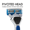 PearlMax New Type Six Blades Metal Handle Nice Look Shaving Razor High-End USA Blade Changeable Razor