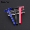 Pearlmax 24pcs/card Cheap Price Disposable Razors Twin Blade Plastic Handle Shaving Razor