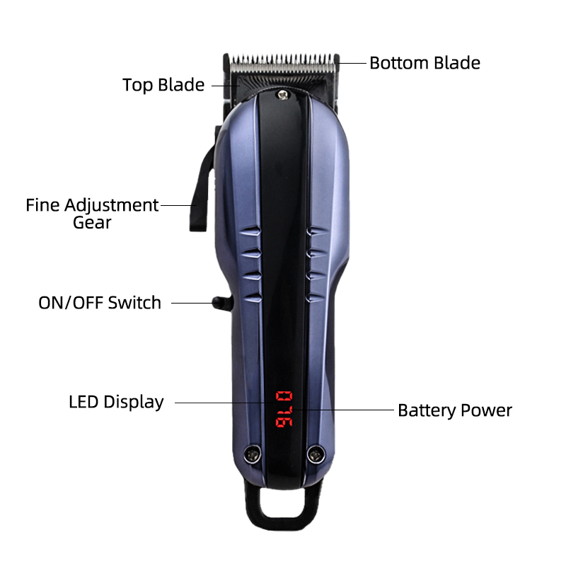 PearlMax High-quality Hair Clipper for Precise Trimming Electric Hair Clipper Quiet Hair Clipper for Sensitive Skin