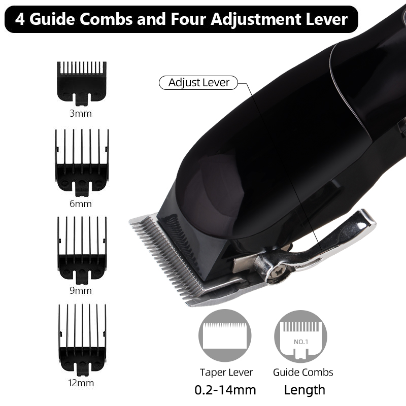 PearlMax Durable Hair Clipper for Long-lasting Performance Beard Hair Clipper Salon Hair Clipper Home Hair Clipper