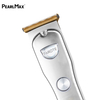 Pearlmax USB Rechargeable Electric Hair Trimmer Metal Silver Salon Barber Hair Clipper Machine Trimmer