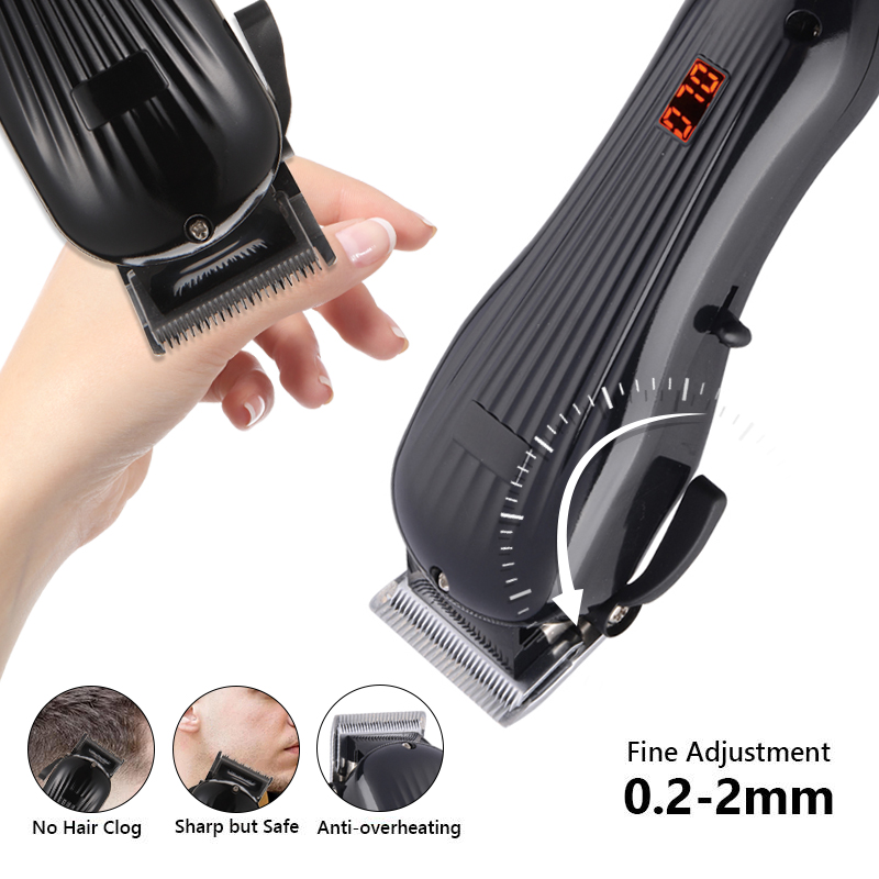 PearlMax Rechargeable Cordless Hair Cutting Tools Wireless Hair Clipper for Easy Use Men's Grooming Kit