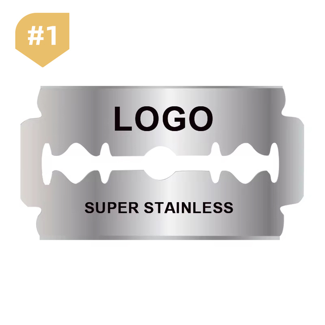 PearlMax Double Edge Blades Sweden Stainless Steel Barber Shaving Blade Custom Logo