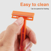 Plearl Max Single Blade Hotel Safety Shaving Razor Stainless Steel Blade Disposable Razor