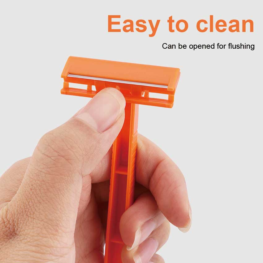 Plearl Max Single Blade Hotel Safety Shaving Razor Stainless Steel Blade Disposable Razor