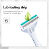 PearlMax Wholesale Disposable Shaving Razor Factory Three Blades Fixed Head Disposable Face Razor Custom Razors