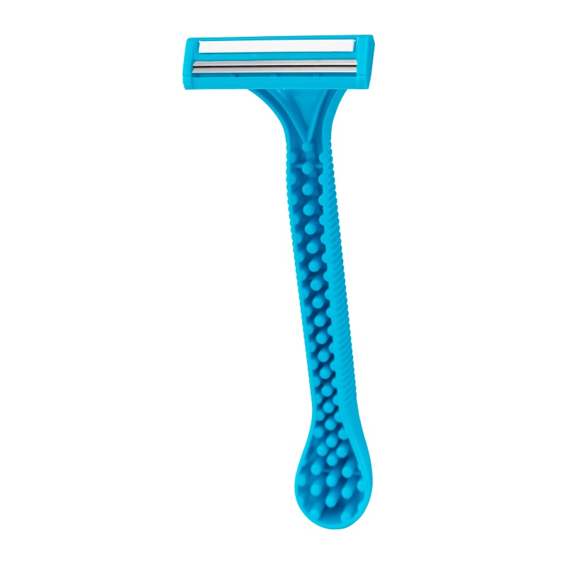 Pearlmax Twin Blades Stainless Steel Fixed Head Disposable Razor