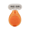 PearlMax Factory Good Quality Blades Special Designed Mini Travel Case Lady Razor 1+2 Cartridges Five Blades Women Razor Shaving 