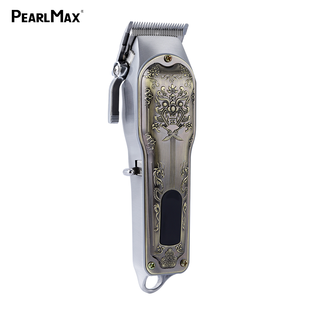 PearlMax Wholesale Hair Clipper Professional Trimmer Men Hair Cutting Machine Rechargeable Salon Hair Clipper