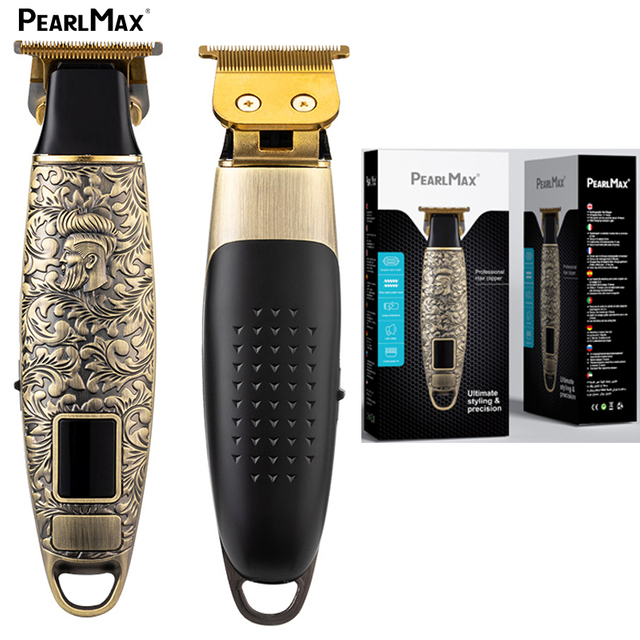Pearlmax High Quality Electric Barber Clipper Professional Salon Beard Trimmer Clipper USB Men's Haircut Tools