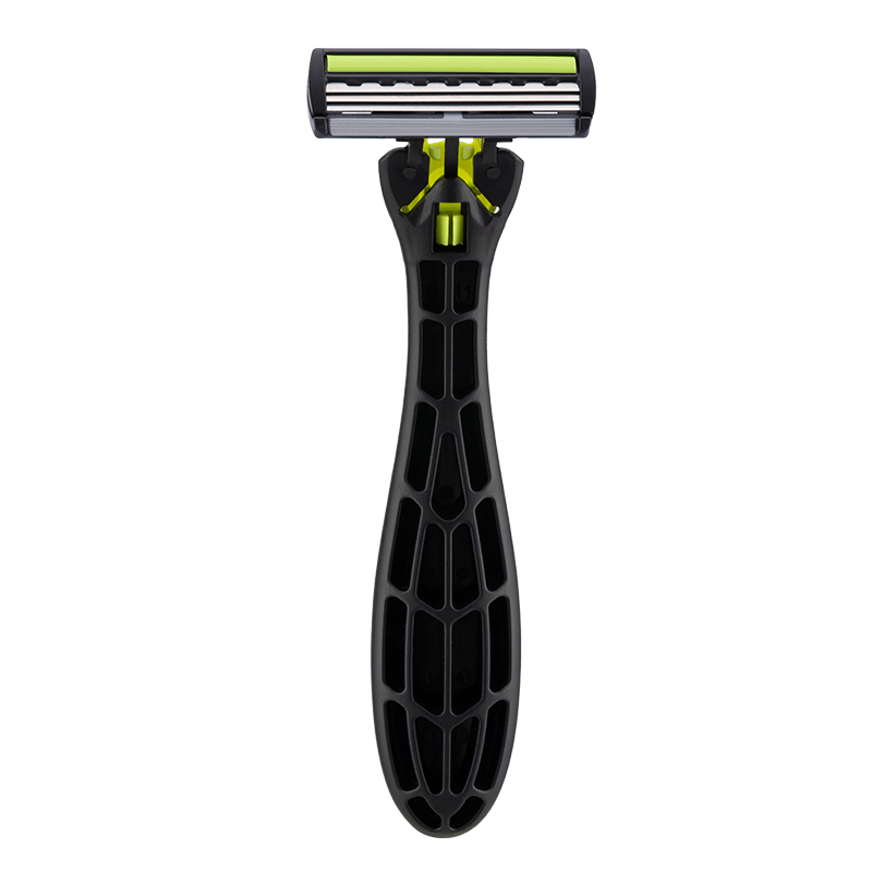 PearlMax Wholesale Newest Max high quality 3 blades shaving razor disposable 19 cartridges razor for men Stainless Steel Razor