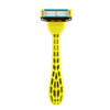 Pearlmax Face Shaving Replaceable Pivoted Head Five Blades Shaving Aloe Vitamin E Lubricating Strip Safety System Razor