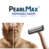 New Style Wheat Straw Triple Blades Stainless Steel Disposable Razors