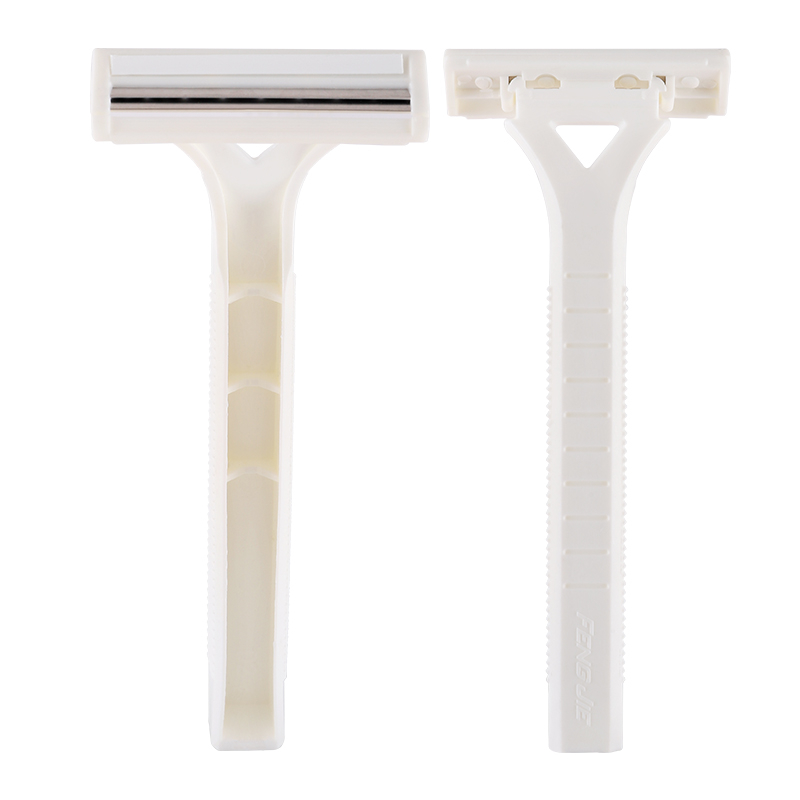 New Design Wheat Straw Twin Blade Razor Eco-Friendly Disposable Razor for Travel