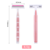 Pealmax Twin Blade Razor New Design Rubber Handle Wholesale Women's Shaving Razor