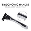 Pearlmax Triple Blade Disposable Razors Portable Men Lubricant Strip Razor Blister Card Disposable Razor for Hotel