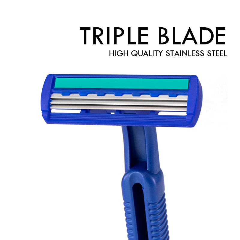 PearlMax Disposable Triple Blade Razor Wholesale Shaving Razor for Men