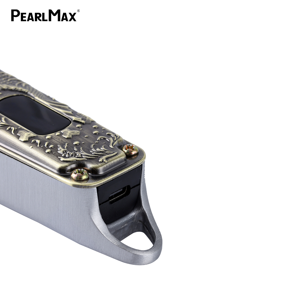 Pearlmax Professional USB Rechargeable Digital Hair Trimmer Waterproof Metal Blade Razor Barber Machine Men's Grooming