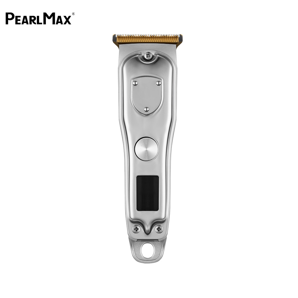 PearlMax Professional Cordless Barber Clippers Men Grooming Rechargeable Beard Trimmer 