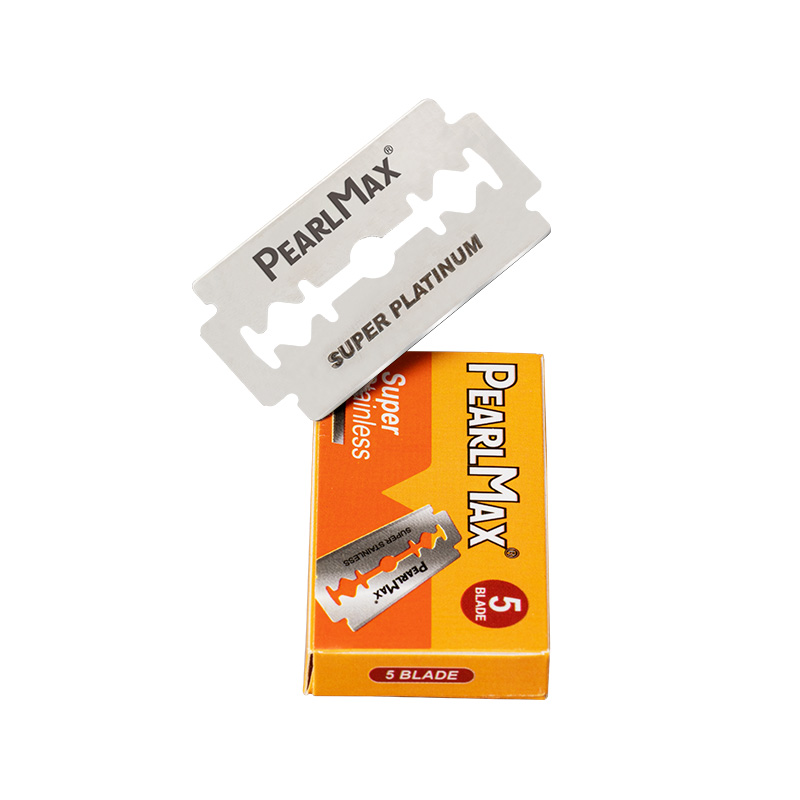 Wholesale Customized Professional Super Stainless Steel Double Edge Safety Razor Blades High Quality for Barber Supplies