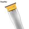 Pearlmax USB Rechargeable Electric Hair Trimmer Metal Silver Salon Barber Hair Clipper Machine Trimmer