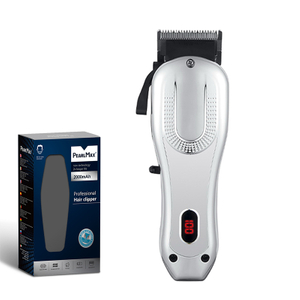 PearlMax Digital USB Rechargeable Mens Hair Clipper Electric Hair Trimmer with LCD Display