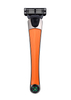 Pearlmax Men's Handheld Razor with Six Stainless Steel Blades And Plastic Handle for Shaving