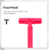 Twin Blade Razor For women 10pcs polybag package