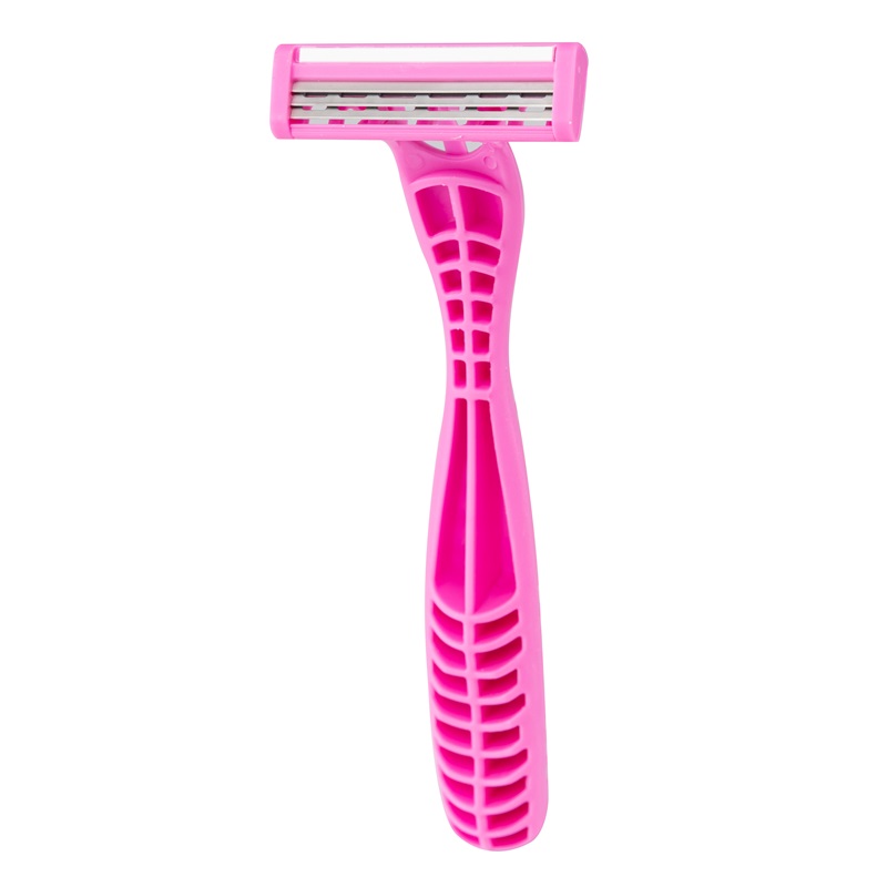 Pearl Max Cheap OEM Disposable Triple Blade Stainless Steel Blade Razor Plastic Handle Barber Disposable Razor