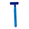 High Quality Twin Blade Stainless Steel Rubber Handle Disposable Razor for Man