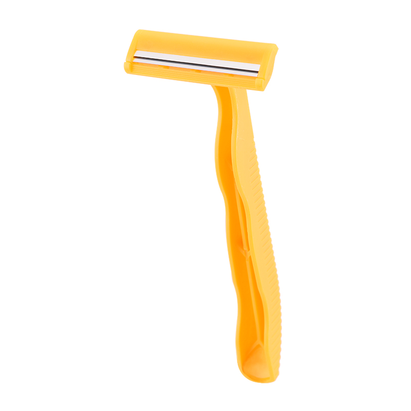 PearlMax Twin Blade Plastic Straight Razor for Men Shaving Barber Supplies Disposable Salon Razor