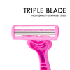 PearlMax Female 3 Blade Razor Facial Body Shaving Razors for Women