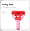 PearlMax Wholesale Six Blades Shaving Razor Different Types Classic Safety Razor with Lubricating Strip Women 6 Blades Razor