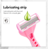 PearlMax New Selling Six Blades Shaving Razor Different Types Classic Safety Razor with Lubricating Strip Women 6 Blades Razor