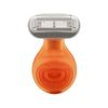 PearlMax Factory Good Quality Blades Special Designed Mini Travel Case Lady Razor 1+2 Cartridges Five Blades Women Razor Shaving 