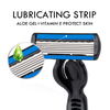 Factory New Six Blade Shavers for Men Soft Rubber Handle Wholesale Razor Blades Floating 6 Six Blade System Razors 6 Blades Shaving Disposable Razors 