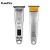 PearlMax Professional Cordless Barber Clippers Men Grooming Rechargeable Beard Trimmer 