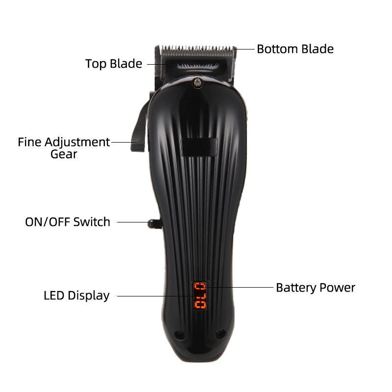 PearlMax Rechargeable Cordless Hair Cutting Tools Wireless hair clipper for easy use Men's Grooming Kit