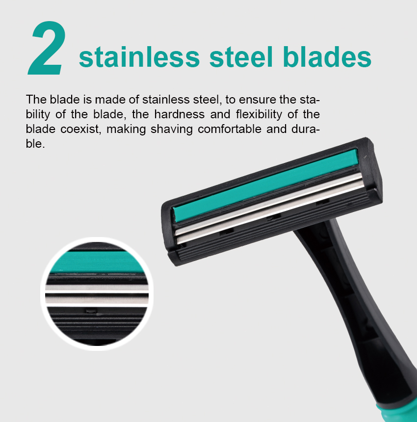 Disposable Blades Surgical Shaving Men Twin Blade Shaving Stick Mens Razor Set Cut Throat Razor Set