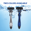 PearlMax Factory Stainless Steel 6 Blades Face Razor Steel Razor Six Blades Blister Card Pack Disposable Shaving Razors for Men