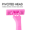 PearlMax New Fashion Lady Shaving Women Razors Shaver for Lady Mini Replaceable Razor Plastic Handle Disposable Razor