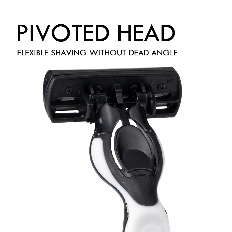 Factory New Six Blade Shavers for Men Soft Rubber Handle Wholesale Razor Blades Floating 6 Six Blade System Razors 6 Blades Shaving Disposable Razors 