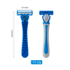 PearlMax Hot Sale Shaving Razor 3 Blades Wholesale Disposable Razors for Men Triple Blade Disposable Razor Barber