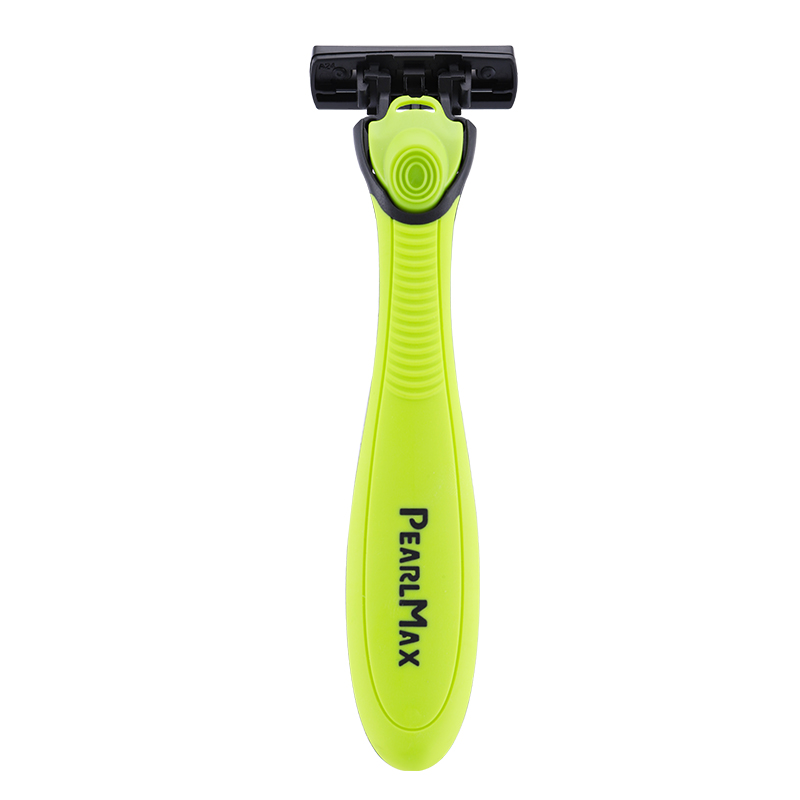 PearlMax Wholesale Newest Max high quality 3 blades shaving razor disposable 19 cartridges razor for men Stainless Steel Razor