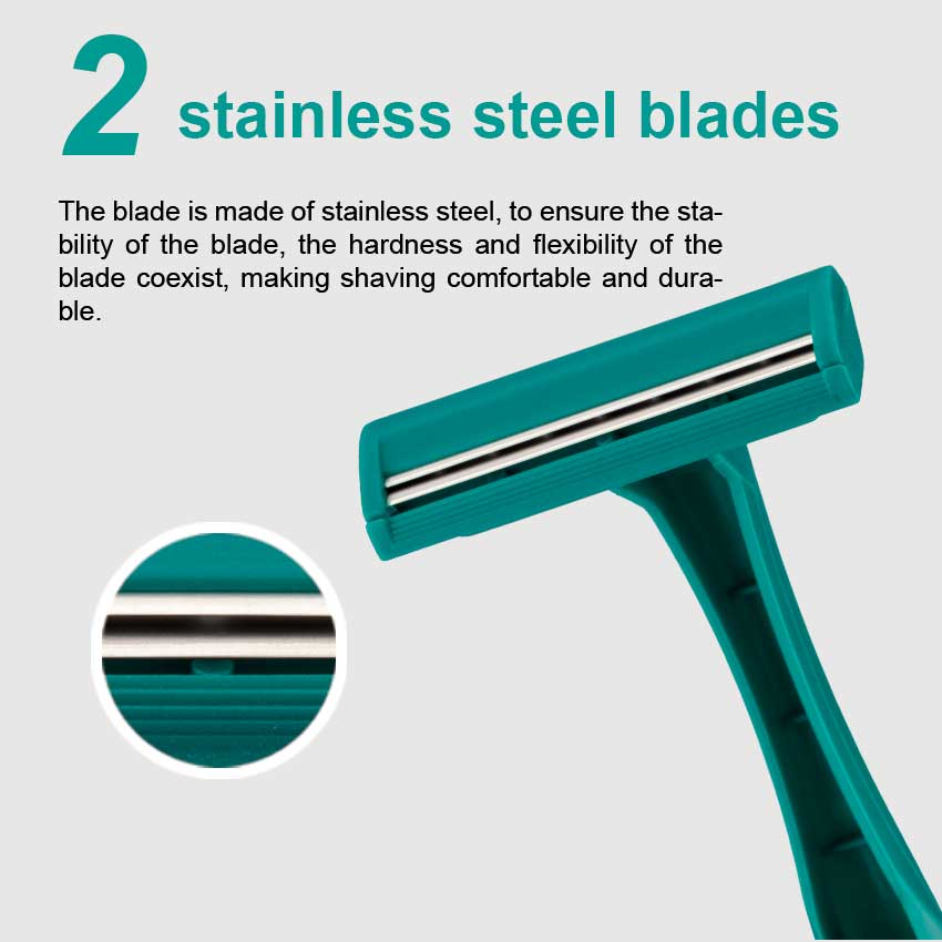 Disposable Blades Surgical Shaving Men Twin Blade Shaving Stick Mens Razor Set Cut Throat Razor Set