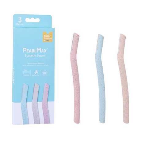 Women Makeup Tools Eyebrow Razor Trimmer Stainless Steel Blade Eyebrow Trimmer Set