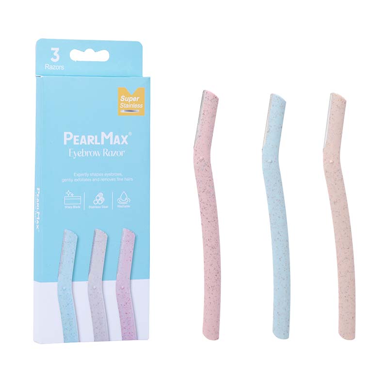 Women Makeup Tools Eyebrow Razor Trimmer Stainless Steel Blade Eyebrow Trimmer Set